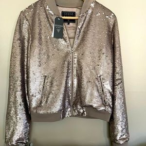 GUESS Bomber Jacket | Medium